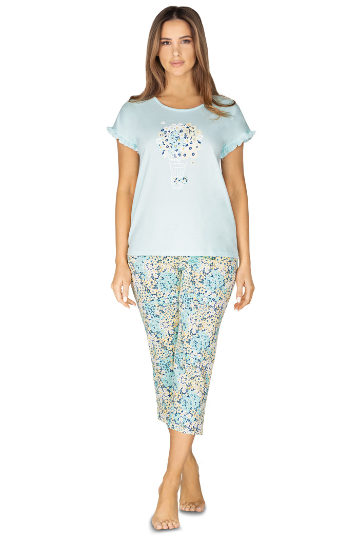 Dámské pyžamo s krátkým rukávem  984 - Regina 