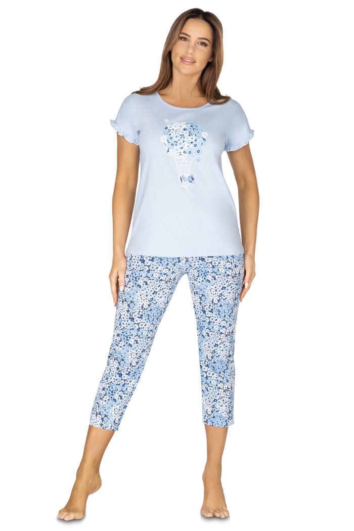 Dámské pyžamo s krátkým rukávem  984 - Regina 