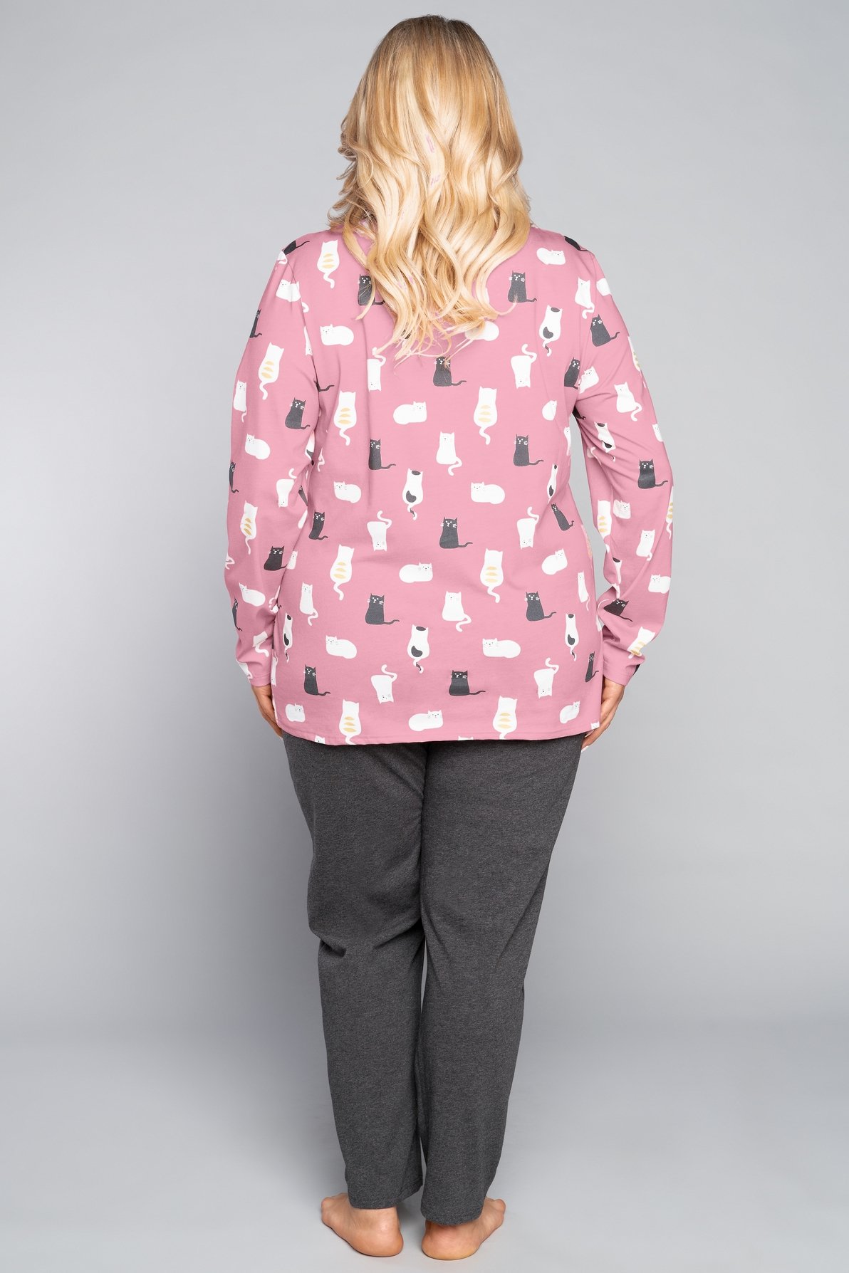 Dámské pyžamo s dlouhým rukávem Bami - Italian Fashion