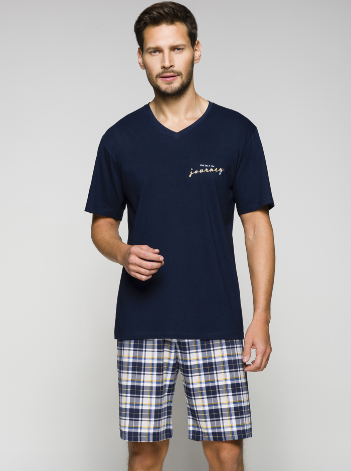 Pánské pyžamo s kraťasy č.561 - Regina 