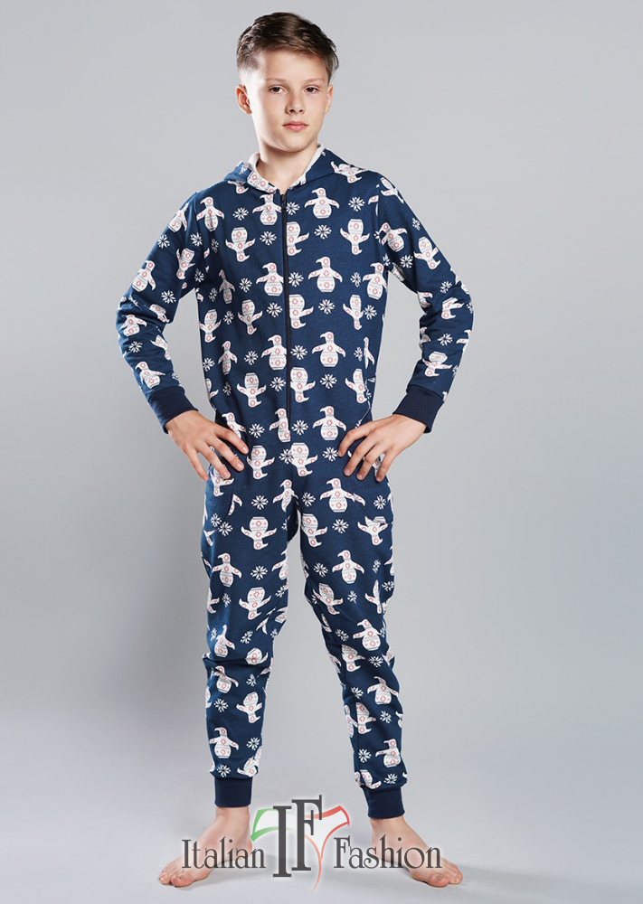 Chlapecký overal na spaní Elmo  - Italian Fashion 