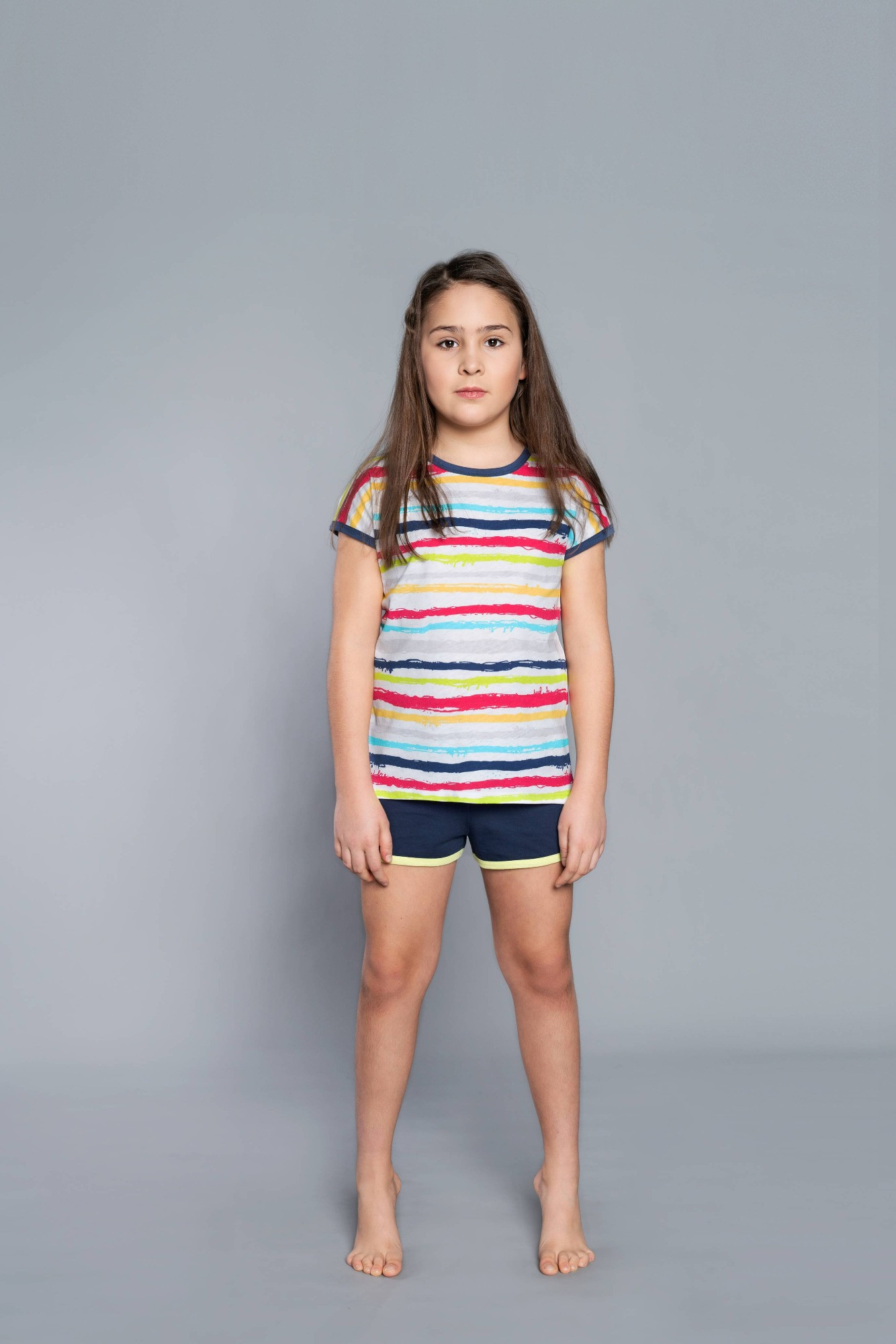 Dívčí pyžamo s kraťasy Suzi - Italian Fashion