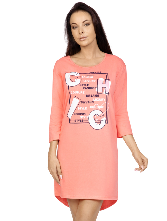 Dámská noční košile s dlouhým rukávem 403 - Regina 