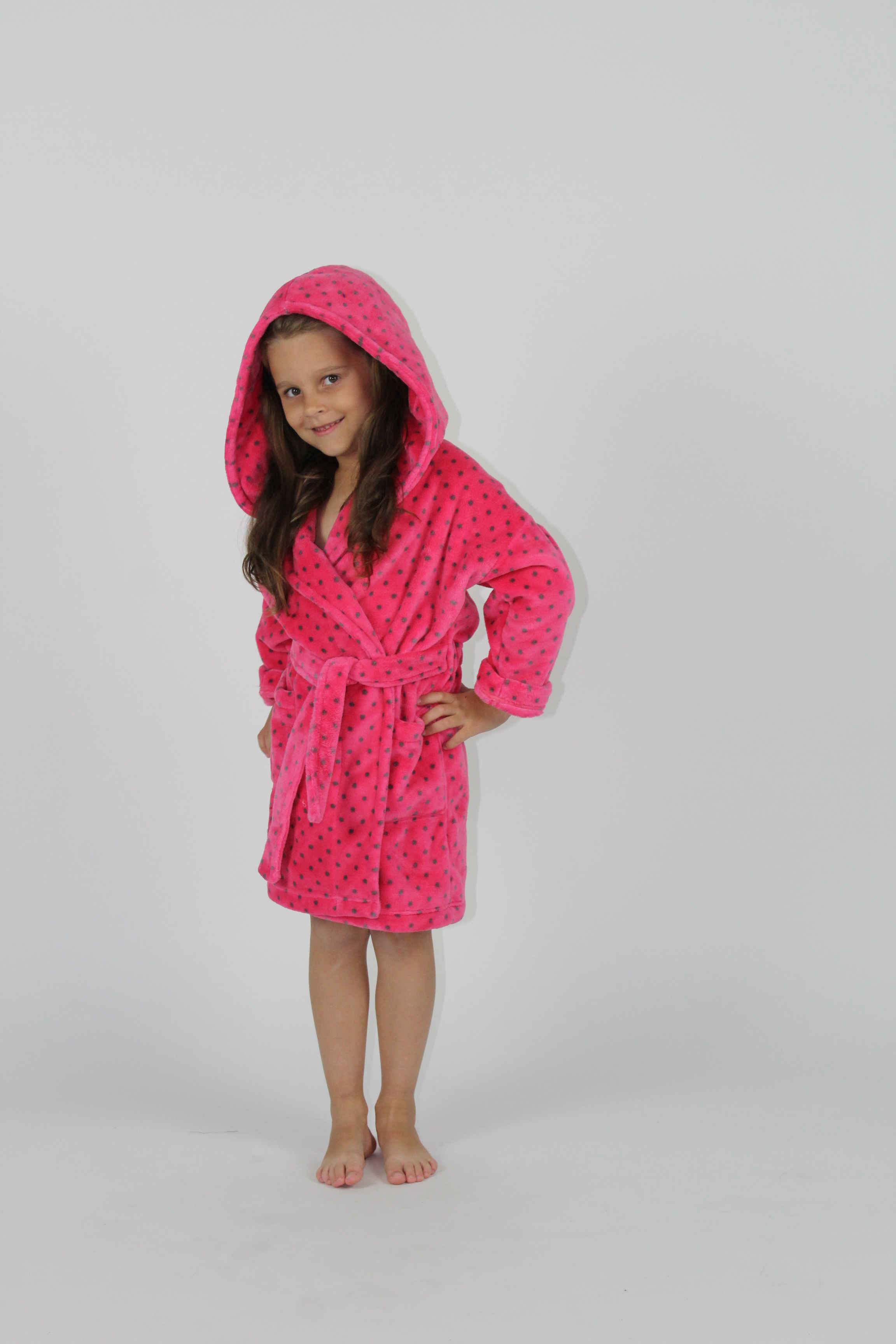 Dívčí župan 367 malina - De Lafense 