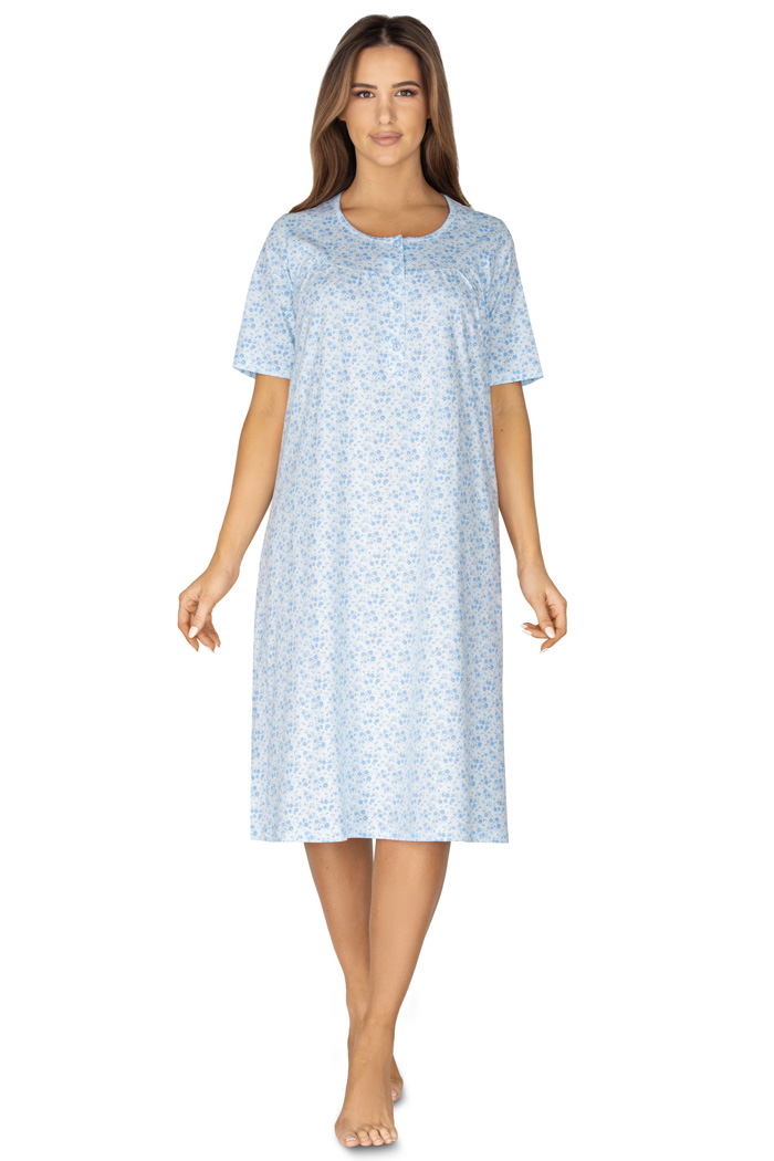 Dámská noční košile s krátkým rukávem 084 - Regina 