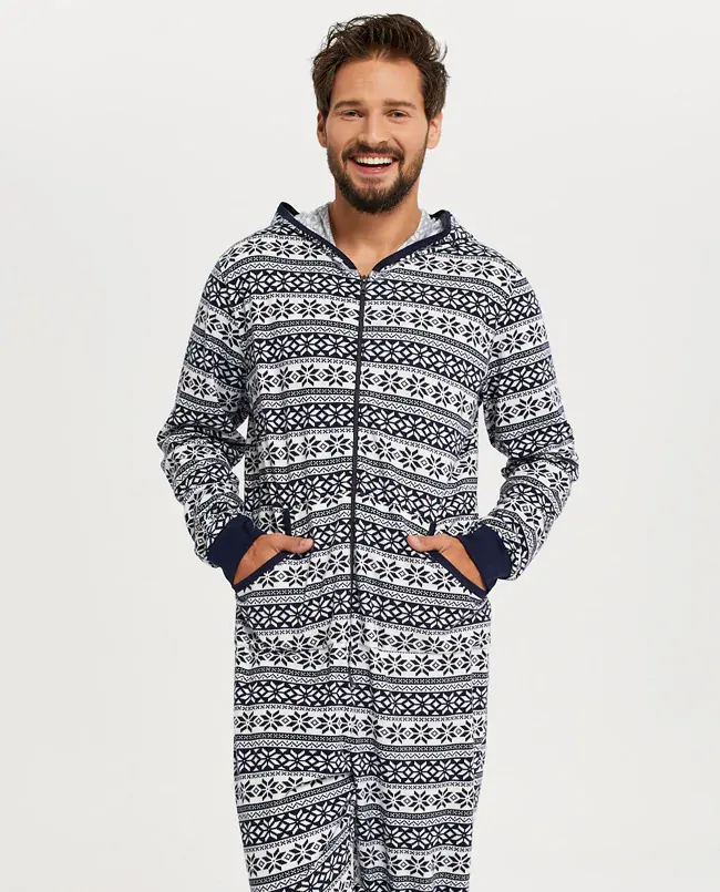 Pánský overal na spaní Alaska - Italian Fashion