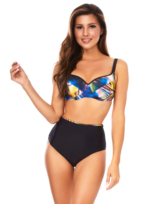 Dámské dvoudílné plavky pro plnoštíhlé D 7229 - Effy 