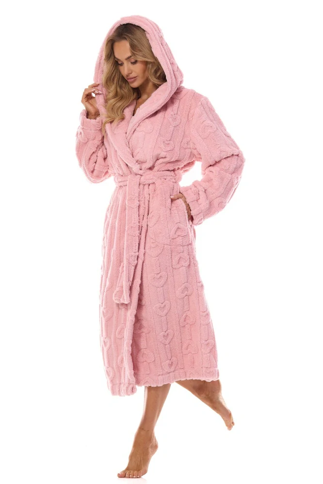 Dámský župan dlouhý 2404 Carina - L§L