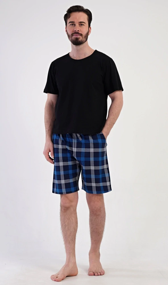 Pánské pyžamové kalhoty kraťasy Matěj - Vienetta Secret