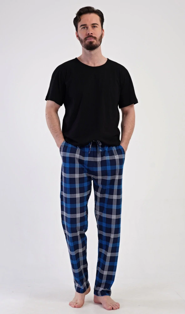 Pánské pyžamové kalhoty dlouhé Matěj - Vienetta Secret