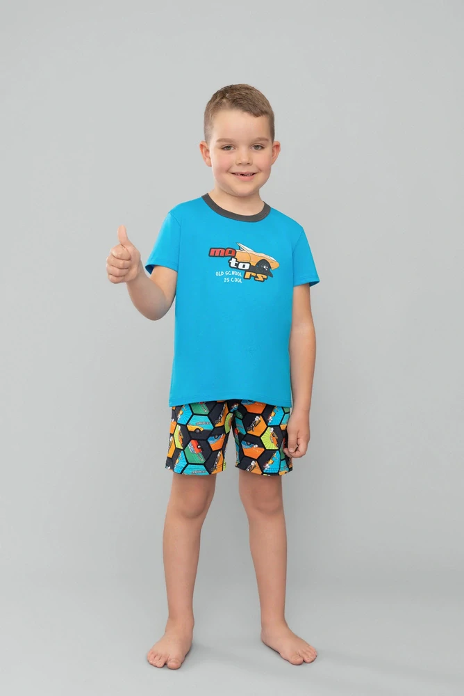 Chlapecké pyžamo s kraťasy Komiks - Italian Fashion 