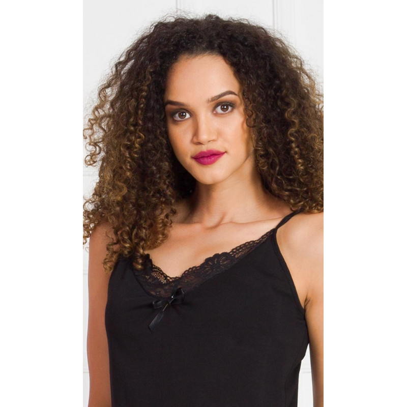 Dámský župan s noční košilí na ramínka Cindy - Vienetta secret 