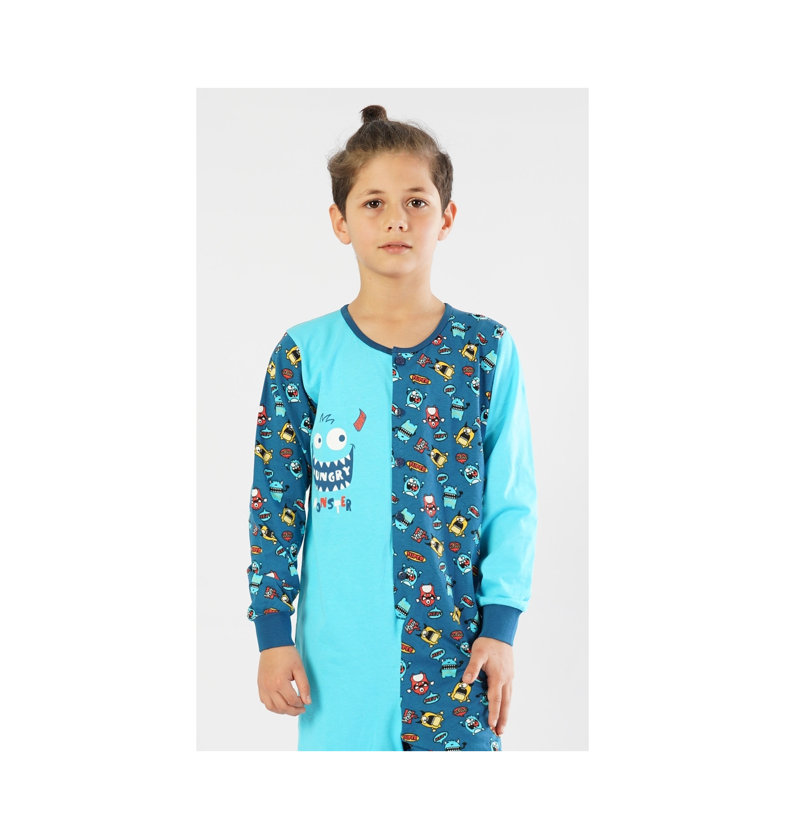 Chlapecký overal na spaní Monster - Vienetta Secret