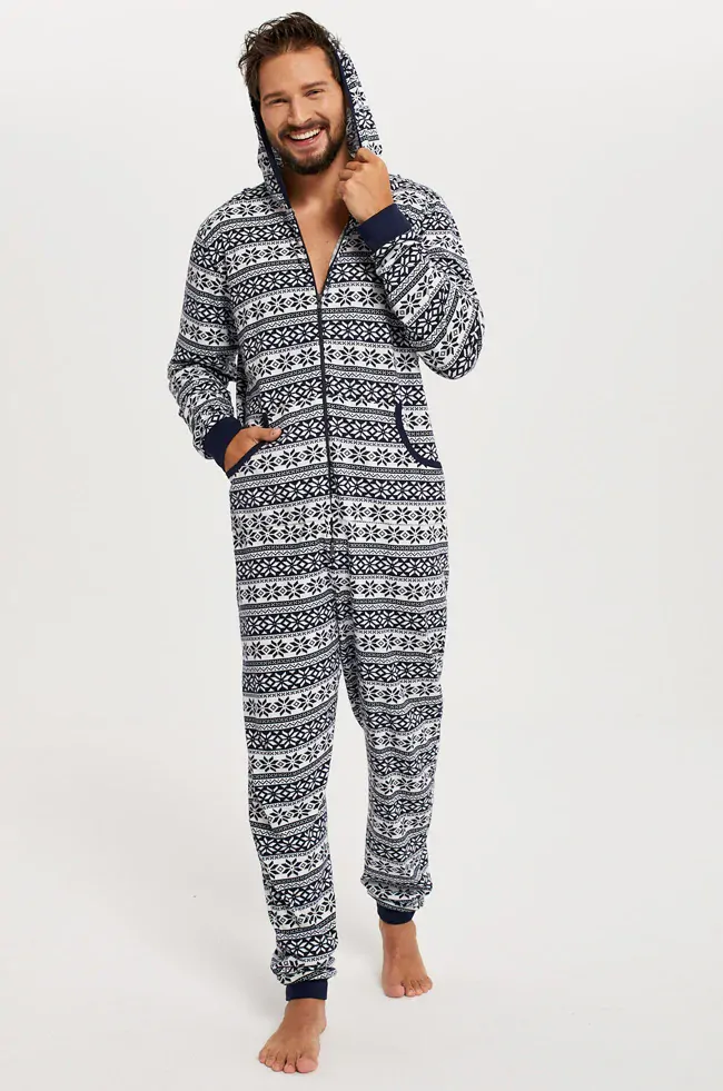 Pánský overal na spaní Alaska - Italian Fashion