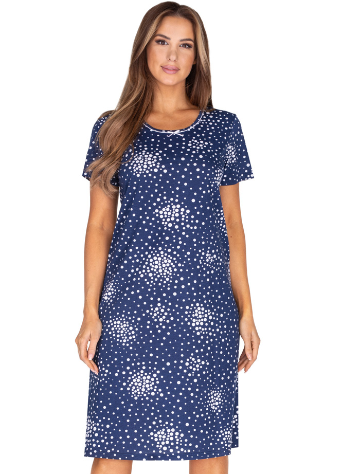 Dámská noční košile s krátkým rukávem 100 - Regina 