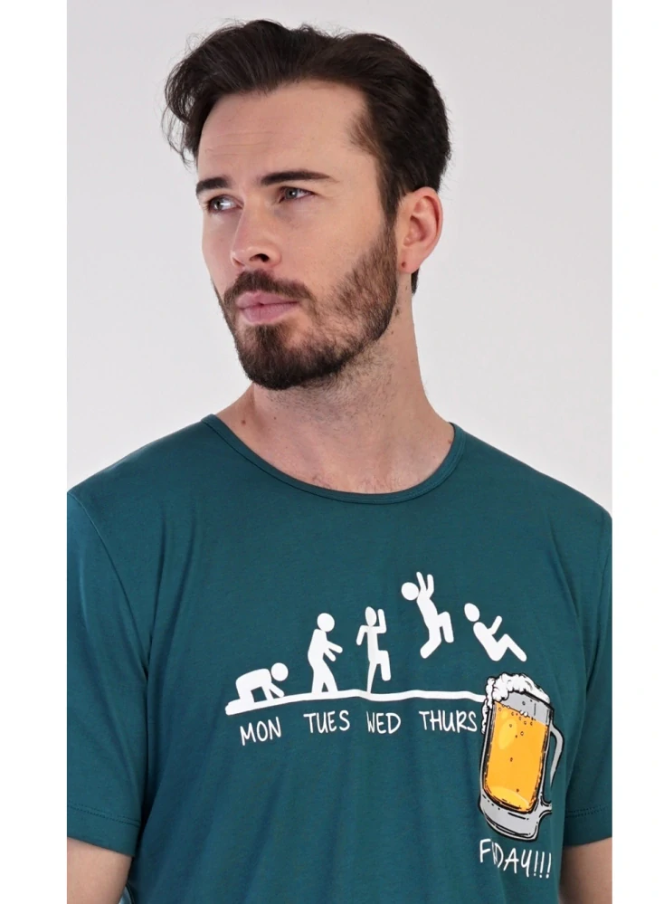 Pánské pyžamo s kraťasy Filip - Vienetta Secret