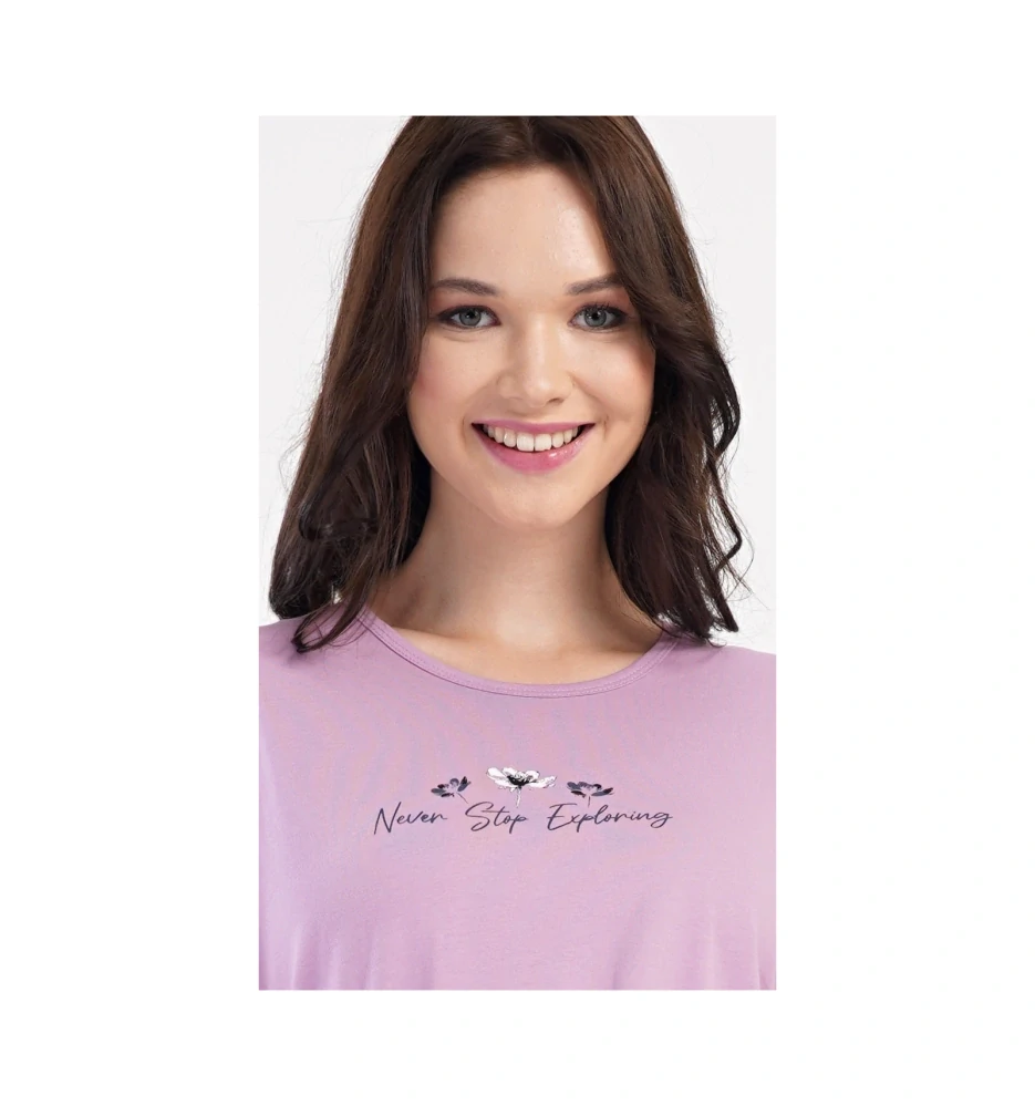 Dámské pyžamo dlouhé Violetta - Vienetta Secret