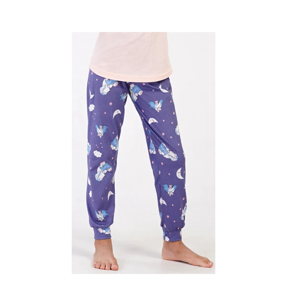 Dívčí pyžamo s dlouhým rukávem Méďa s polštářem - Vienetta Secret