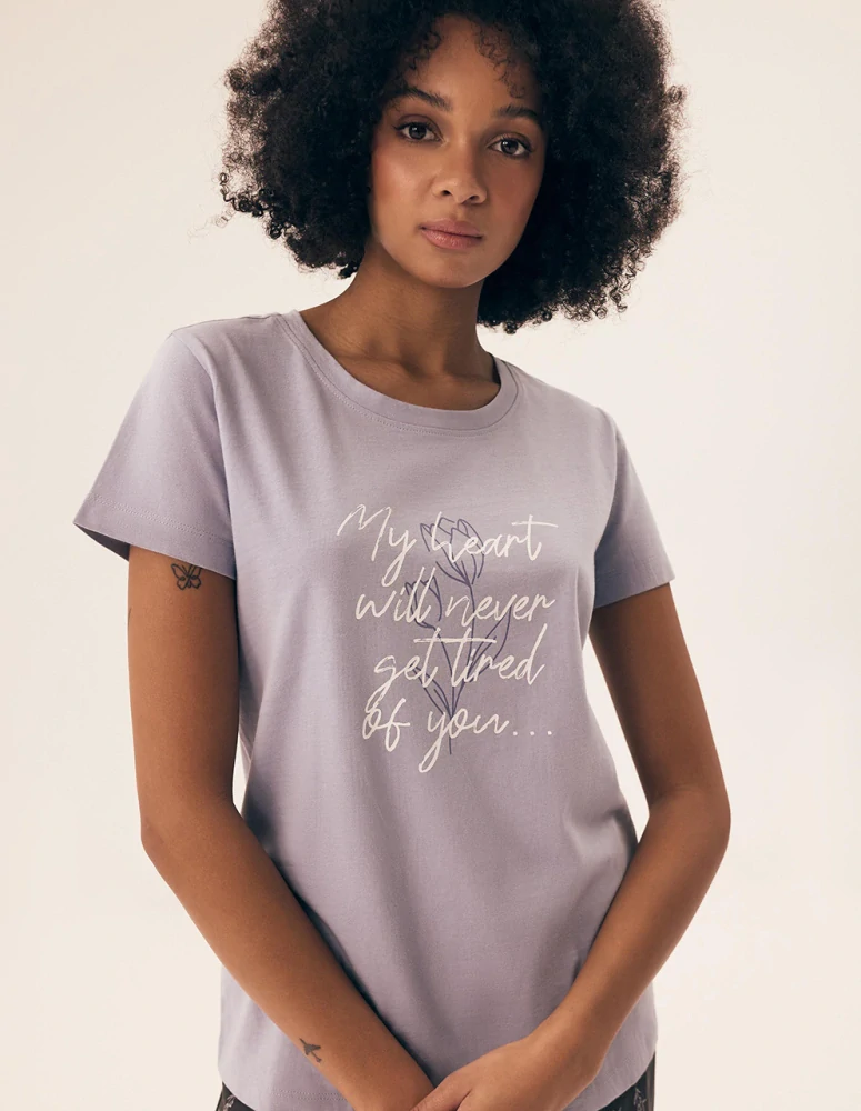 Dámské pyžamo s kraťasy Naturaleza 42893  - Henderson