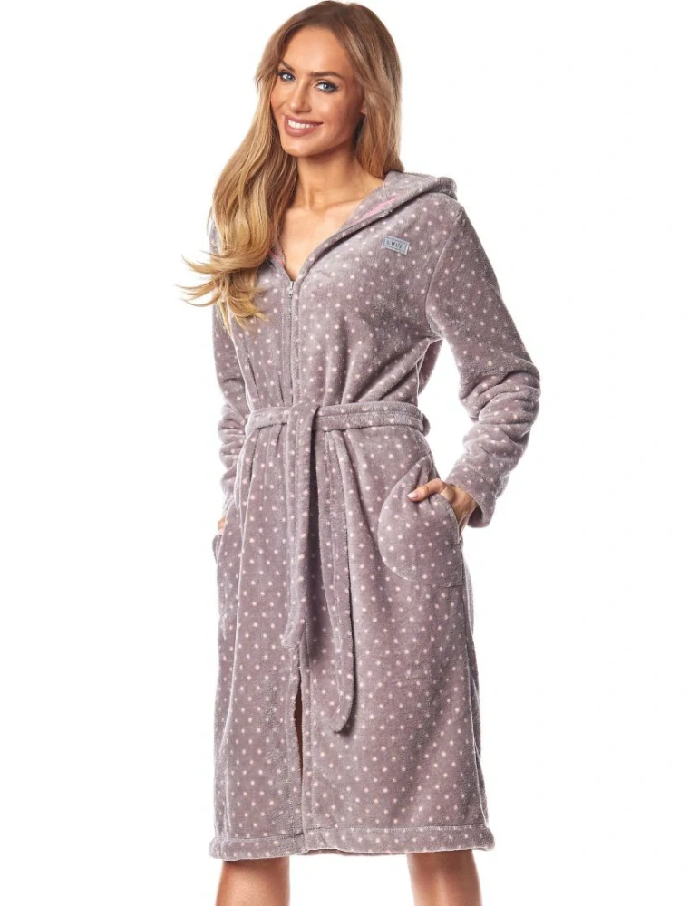 Dámský župan zip 9156 ZPPR - L§L