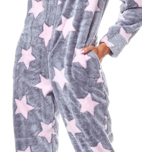 Dámský overal na spaní teplý 9151 - L§L