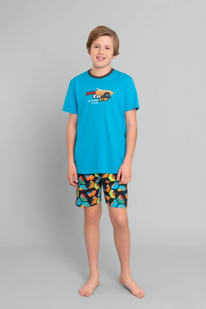 Chlapecké pyžamo s kraťasy Komiks - Italian Fashion 