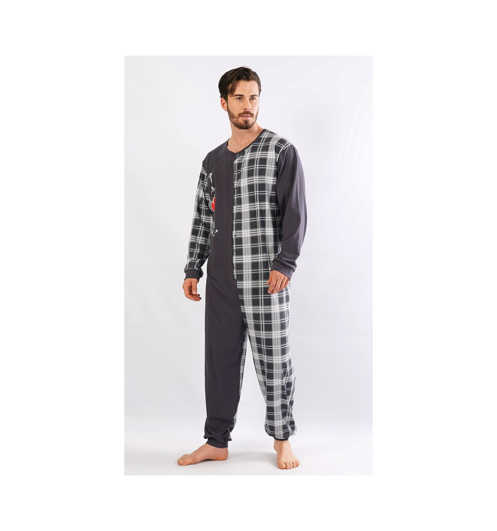 Pánský overal na spaní I love beer