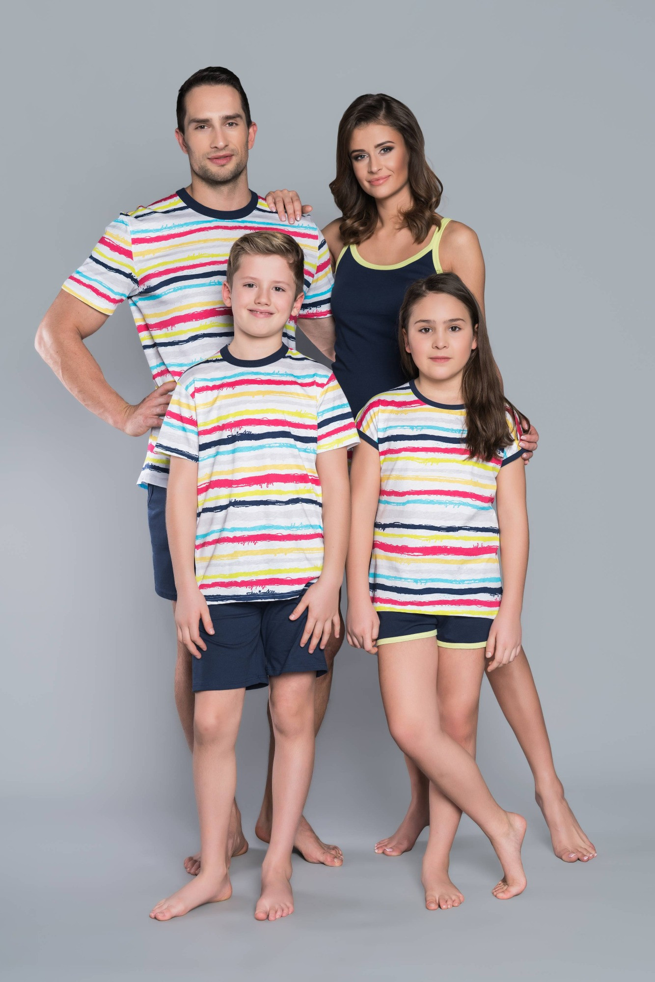 Dívčí pyžamo s kraťasy Suzi - Italian Fashion