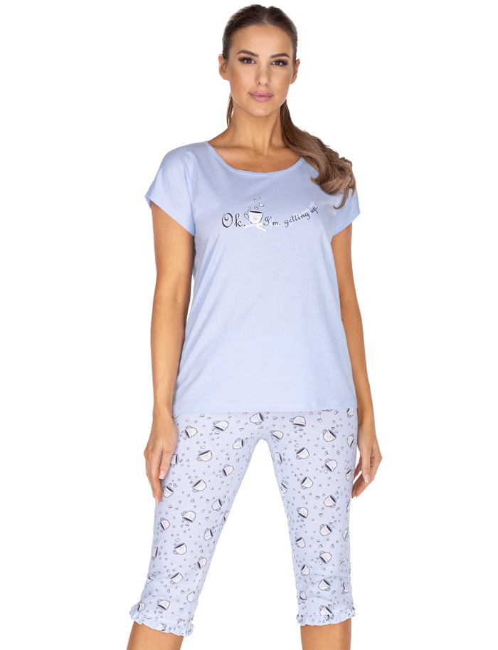 Dámské pyžamo s krátkým rukávem  622 - Regina 