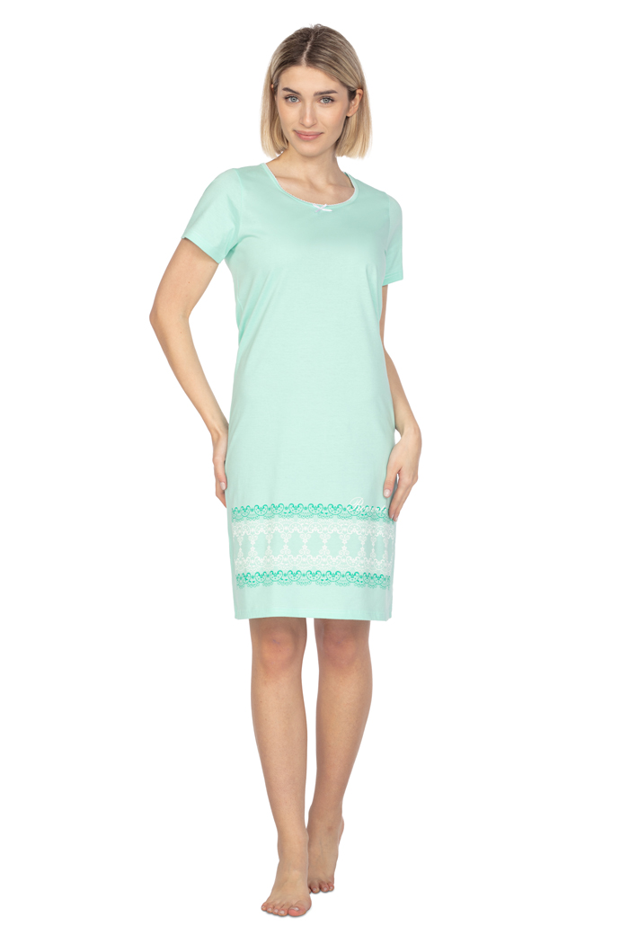 Dámská noční košile s krátkým rukávem 133 - Regina 