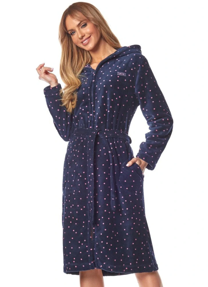 Dámský župan zip 9156 ZPPR - L§L