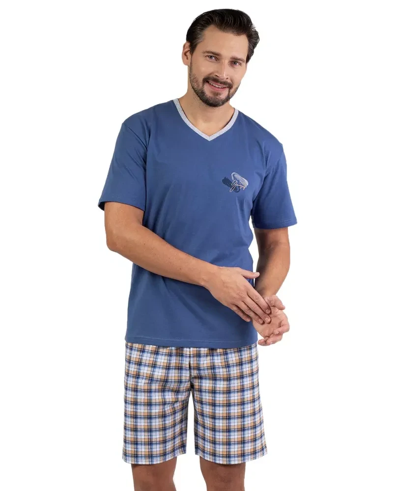 Pánské pyžamo s kraťasy 475 - Regina 