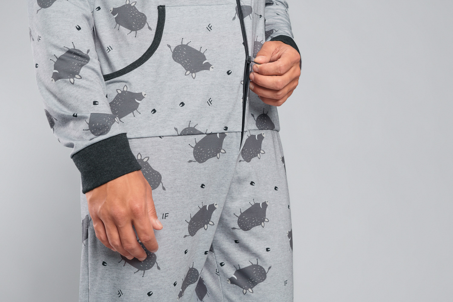 Pánský overal na spaní Ferdynand - Italian Fashion 