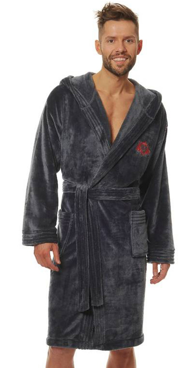 Pánský župan s kapucí Costa 2110 - L§L 