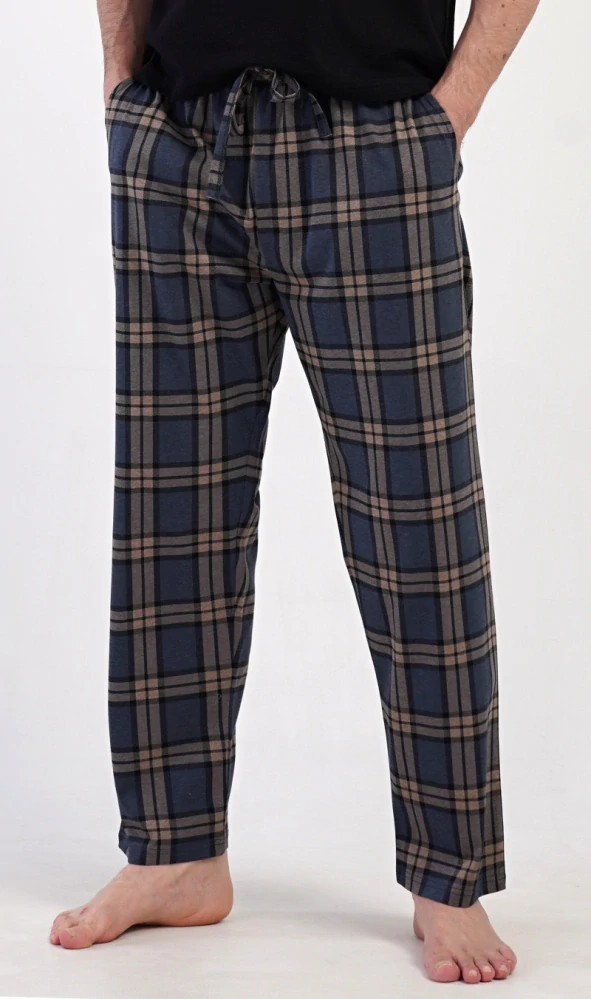 Pánské pyžamové kalhoty dlouhé Luis - Vienetta Secret