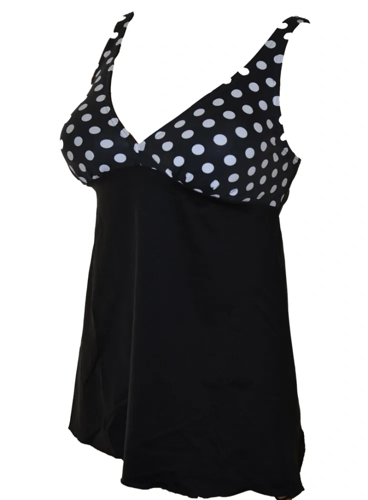 Tankiny plavky pro plnoštíhlé  T 8245 - Effy