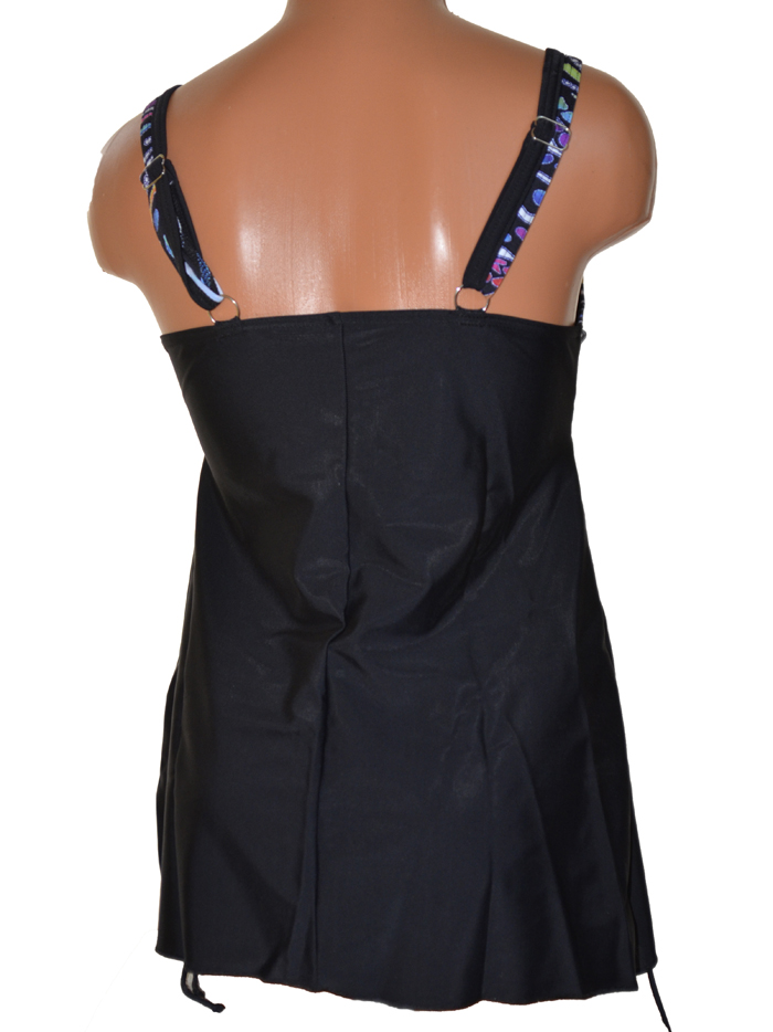 Tankiny plavky pro plnoštíhlé  T 8246- Effy