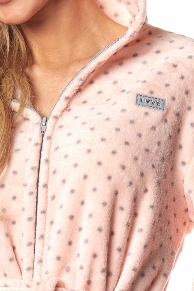 Dámský župan zip 9156 ZPPR - L§L