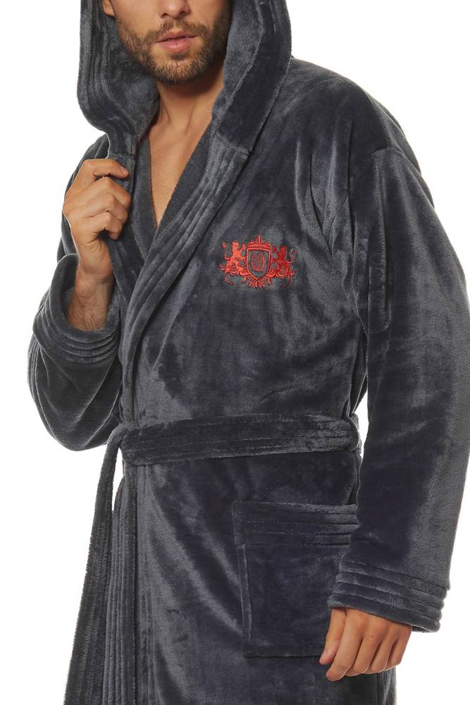 Pánský župan s kapucí Costa 2110 - L§L 