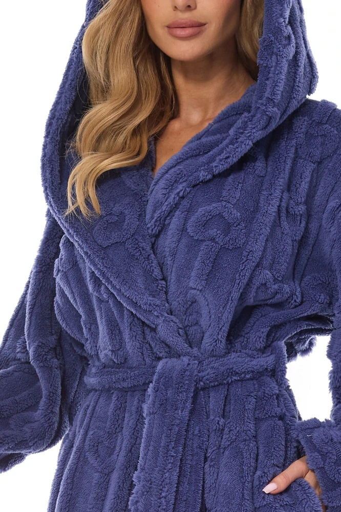 Dámský župan dlouhý 2404 Carina - L§L