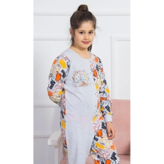 Dívčí overal na spaní Kočky- Vienetta Secret