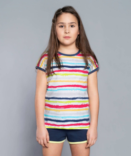 Dívčí pyžamo s kraťasy Suzi - Italian Fashion