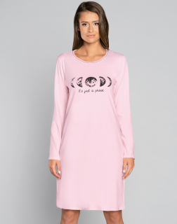 Dámská noční košile s dlouhým rukávem Umbra  -Italian Fashion 