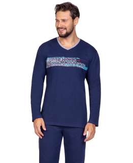 Pánské bavlněné pyžamo 590 - Regina