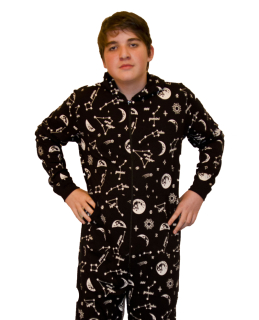 Pánský overal na spaní Jupiter - Italian Fashion 