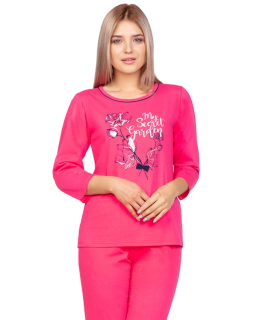 Dámské pyžamo s dlouhým rukávem 972 - Regina