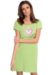 Dámská noční košile s krátkým rukávem Chiara  -Italian Fashion 