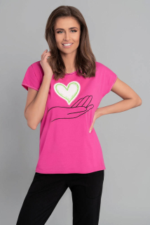 Dámské pyžamo s krátkým rukávem Chiara - Italian Fashion