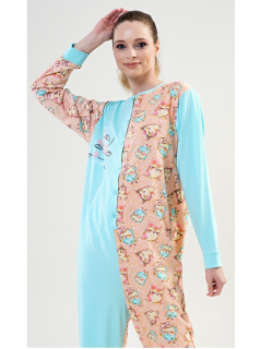 Dámský overal na spaní Sovičky - Vienetta Secret