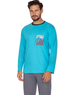 Pánské bavlněné pyžamo 453 - Regina